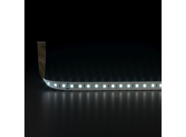 Светодиодная лента 24 В 9,6 Вт/м 120 Led/м 2835 IP20, холодный белый 6500K, 5 м Лента светодиодная 24V 9,6W 120Led 2835 IP20 холодный белый, 5м