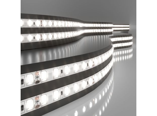 Светодиодная лента 24 В 9,6 Вт/м 120 Led/м 2835 IP65, дневной белый 4200K, 5 м Лента светодиодная 24V 9,6W 120Led 2835 IP65 дневной белый, 5м