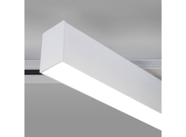 Трековый светодиодный светильник для однофазного шинопровода X-Line 10W 4200K белый матовый X-Line белый матовый 10W 4200K (LTB53) однофазный