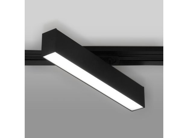 Трековый светодиодный светильник для однофазного шинопровода X-Line 10W 4200K черный матовый X-Line черный матовый 10W 4200K (LTB53) однофазный