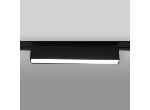 Трековый светодиодный светильник для однофазного шинопровода X-Line 10W 4200K черный матовый X-Line черный матовый 10W 4200K (LTB53) однофазный