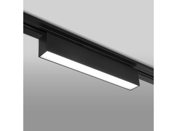 Трековый светодиодный светильник для однофазного шинопровода X-Line 10W 4200K черный матовый X-Line черный матовый 10W 4200K (LTB53) однофазный