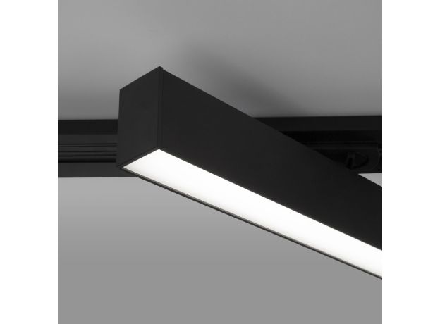 Трековый светодиодный светильник для однофазного шинопровода X-Line 10W 4200K черный матовый X-Line черный матовый 10W 4200K (LTB53) однофазный