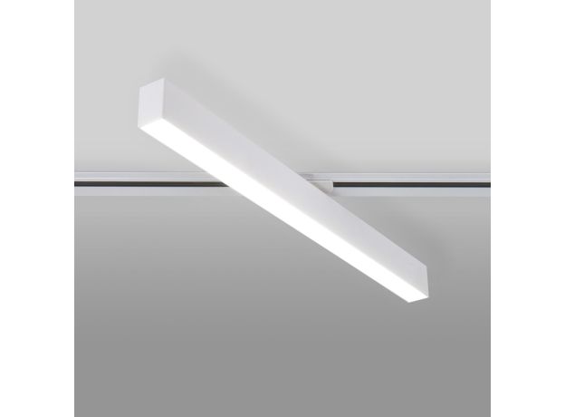 Трековый светодиодный светильник для однофазного шинопровода X-Line 20W 4200K белый матовый X-Line белый матовый 20W 4200K (LTB54) однофазный