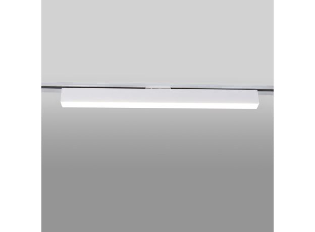 Трековый светодиодный светильник для однофазного шинопровода X-Line 20W 4200K белый матовый X-Line белый матовый 20W 4200K (LTB54) однофазный