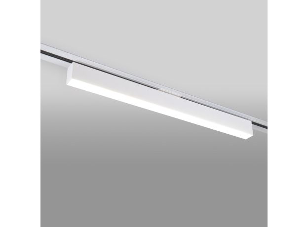 Трековый светодиодный светильник для однофазного шинопровода X-Line 20W 4200K белый матовый X-Line белый матовый 20W 4200K (LTB54) однофазный