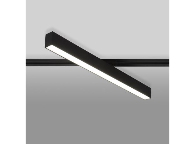 Трековый светодиодный светильник для однофазного шинопровода X-Line 20W 4200K черный матовый X-Line черный матовый 20W 4200K (LTB54) однофазный