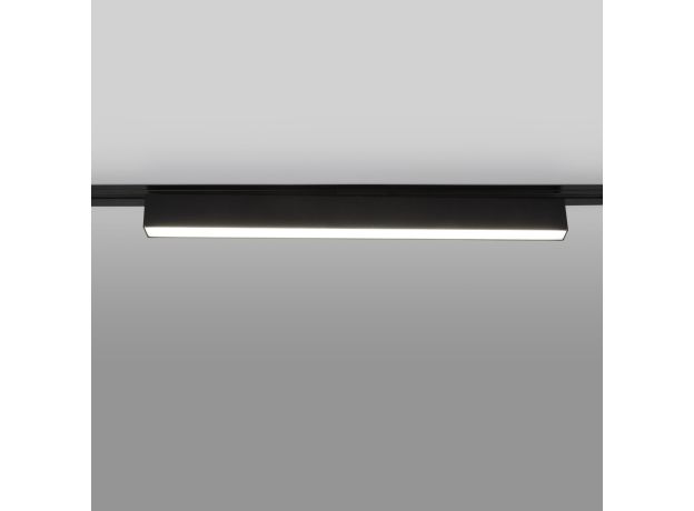Трековый светодиодный светильник для однофазного шинопровода X-Line 20W 4200K черный матовый X-Line черный матовый 20W 4200K (LTB54) однофазный