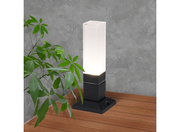 Ландшафтный светодиодный светильник чёрный IP54 1536 TECHNO LED