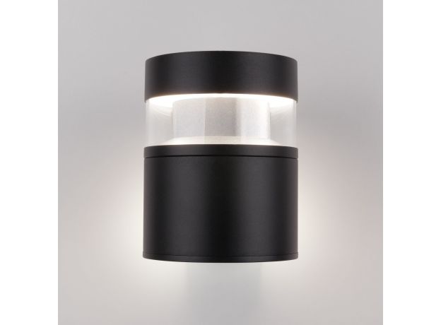 Уличный настенный светодиодный светильник Черный 1530 TECHNO LED  черный