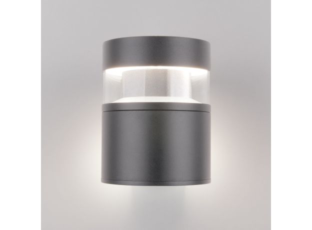 Уличный настенный светодиодный светильник Серый 1530 TECHNO LED серый