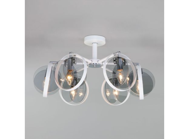 Умный потолочный светильник в стиле лофт 70121/6 белый Smart