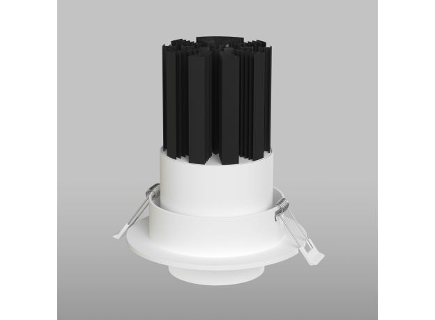 Встраиваемый светодиодный светильник с регулировкой угла освещения 9919 LED 10W 4200K белый