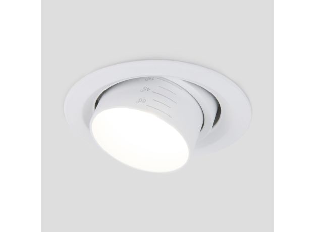 Встраиваемый точечный светодиодный светильник 9920 LED 15W 4200K белый