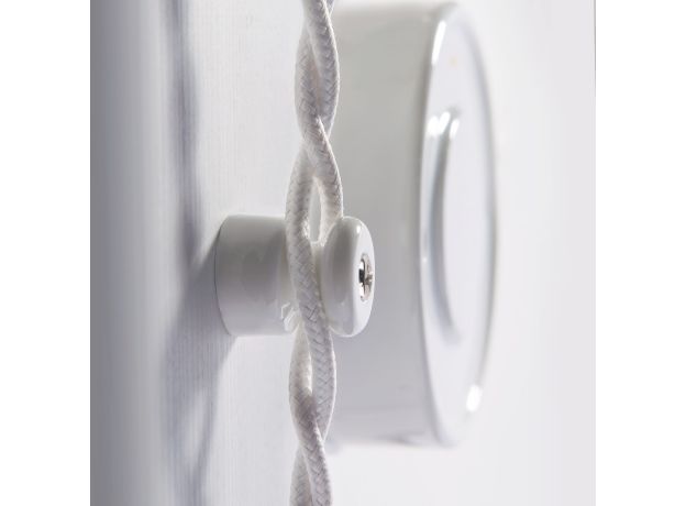 Ретро кабель витой 2х2,5 белый 20 м (под заказ) W6452301