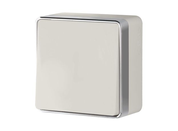 Выключатель одноклавишный Gallant слоновая кость W5010003