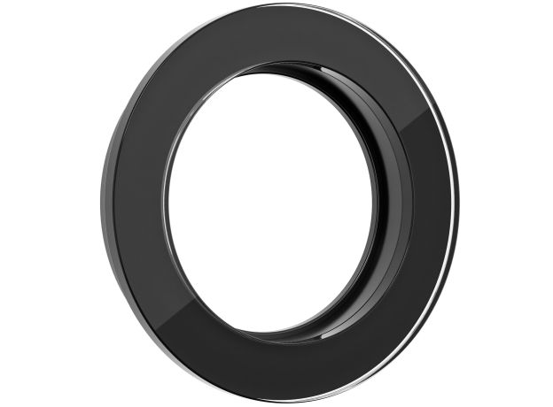 Рамка из стекла на 1 пост черный W0015108