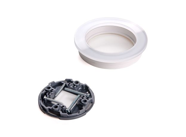 Рамка из стекла на 1 пост белый W0015101