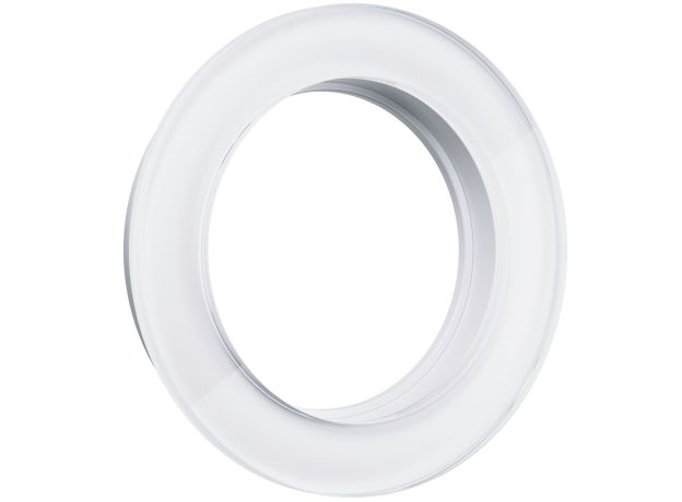 Рамка из стекла на 1 пост белый W0015101