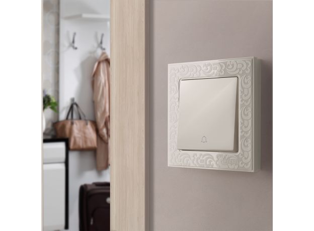 Кнопка звонка (слоновая кость) W1114503