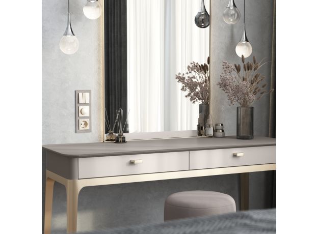 Набор клавиш для выключателя трехклавишного (шампань рифленый) W1139010