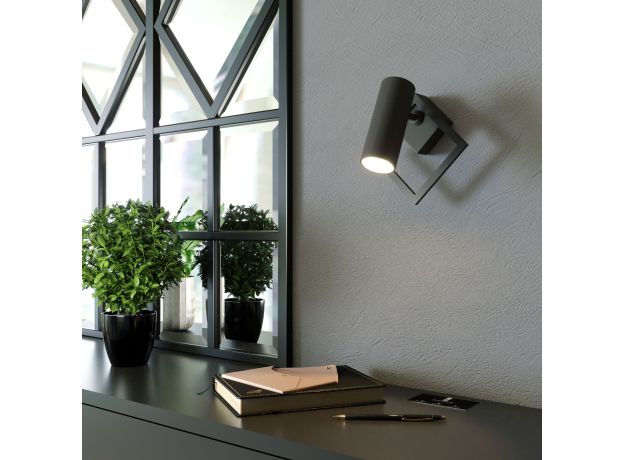 Настенный светодиодный светильник 20091/1 LED черный