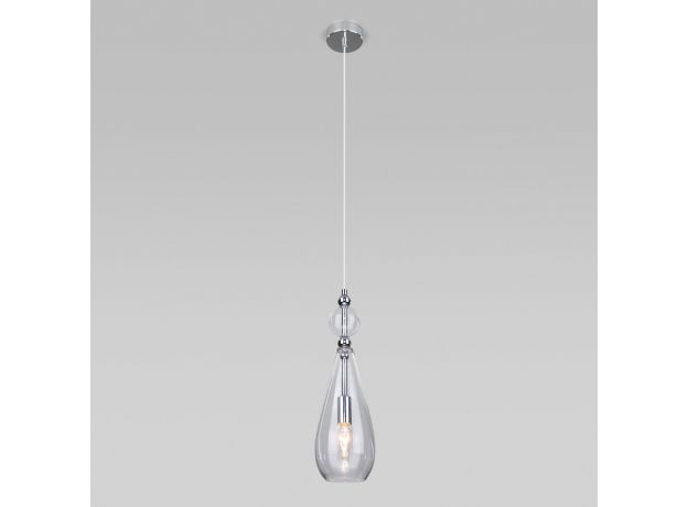 Подвесной светильник со стеклянным плафоном 50202/1 прозрачный