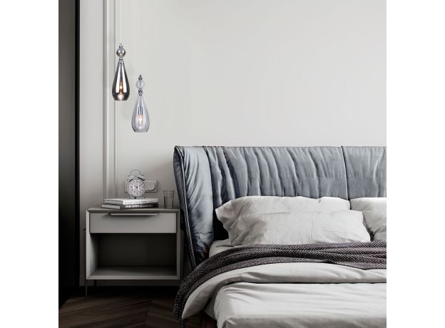 Подвесной светильник со стеклянным плафоном 50202/1 прозрачный