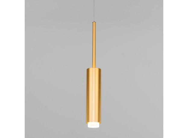 Подвесной светодиодный светильник 50203/1 LED матовое золото