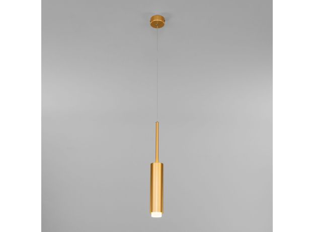 Подвесной светодиодный светильник 50203/1 LED матовое золото