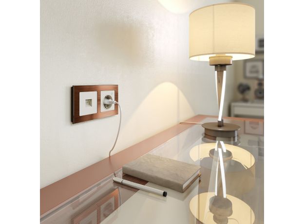 Розетка Ethernet RJ-45 (слоновая кость) W1181003