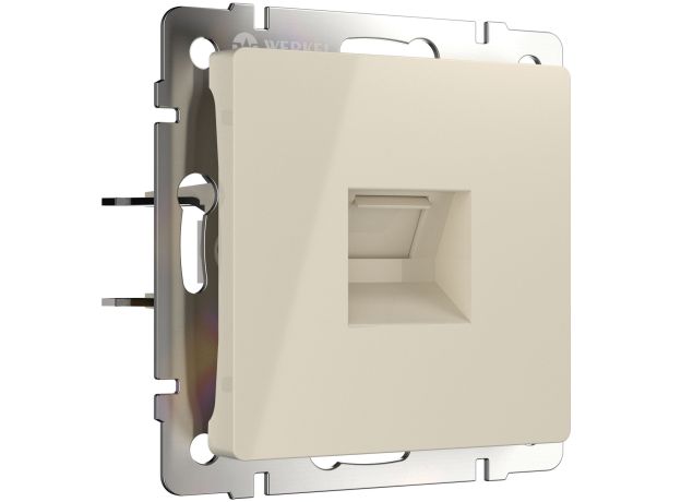 Розетка Ethernet RJ-45 (слоновая кость) W1181003