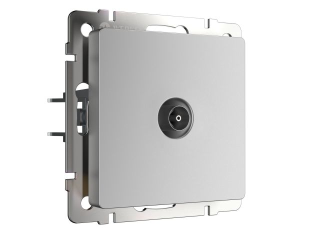 ТВ-розетка проходная серебряный W1184006