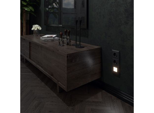 Встраиваемая LED подсветка (черный матовый) W1154308