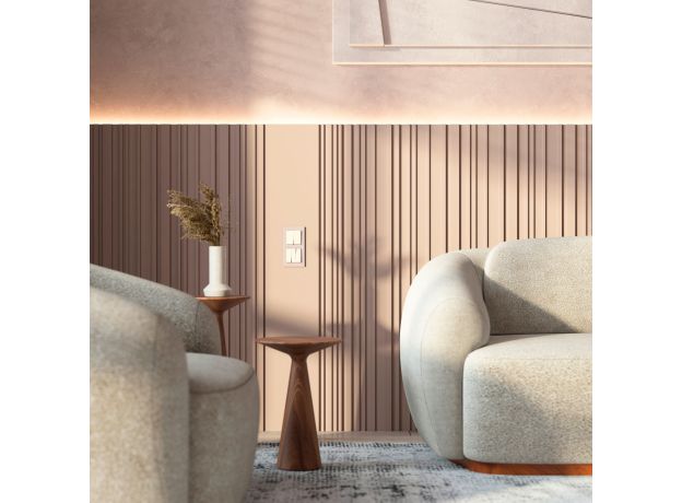 Выключатель трехклавишный (слоновая кость) W1130003