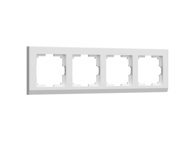 Рамка из поликарбоната на 4 поста Stark белый W0041801