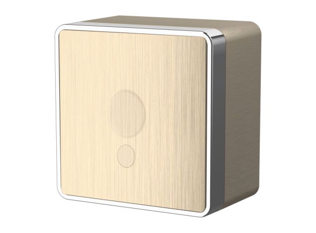 Вывод кабеля Gallant шампань рифленый W5050210