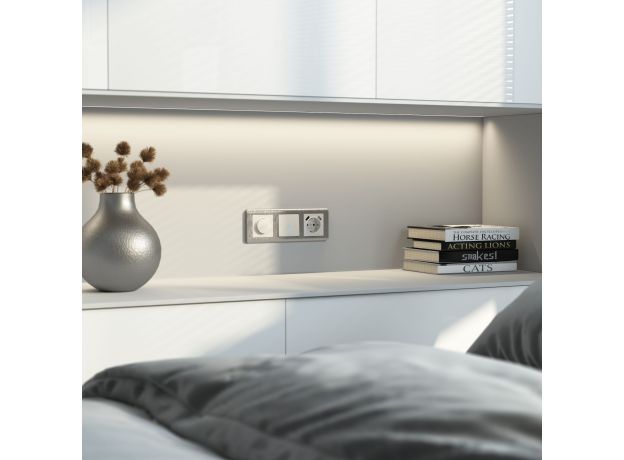 Диммер (перламутровый рифленый) W1142013