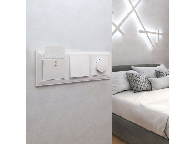 Электронный карточный выключатель (белый) W1153101