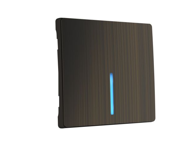 Клавиша для выключателя c подсветкой (бронзовый) W1119112