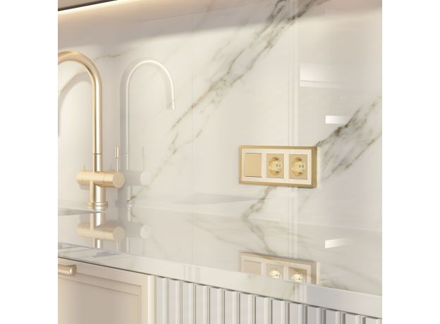 Клавиша для выключателя перекрестного (шампань) W1119011