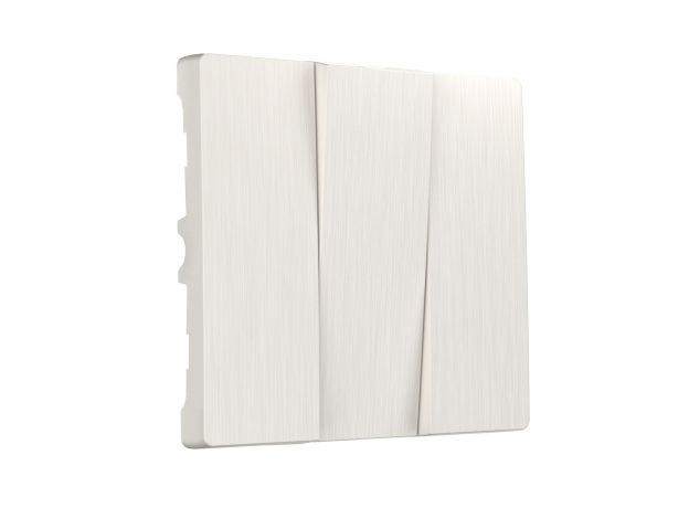 Набор клавиш для выключателя трехклавишного (перламутровый рифленый) W1139013