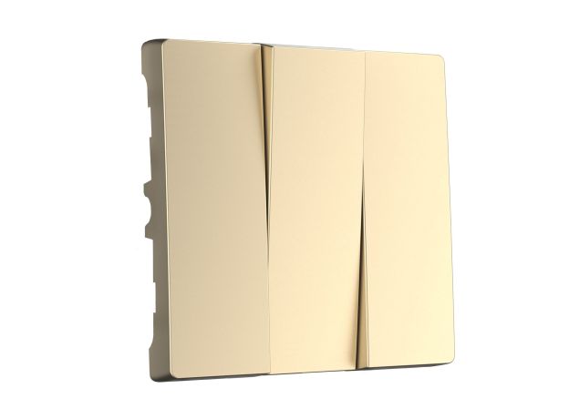 Набор клавиш для выключателя трехклавишного (шампань) W1139011