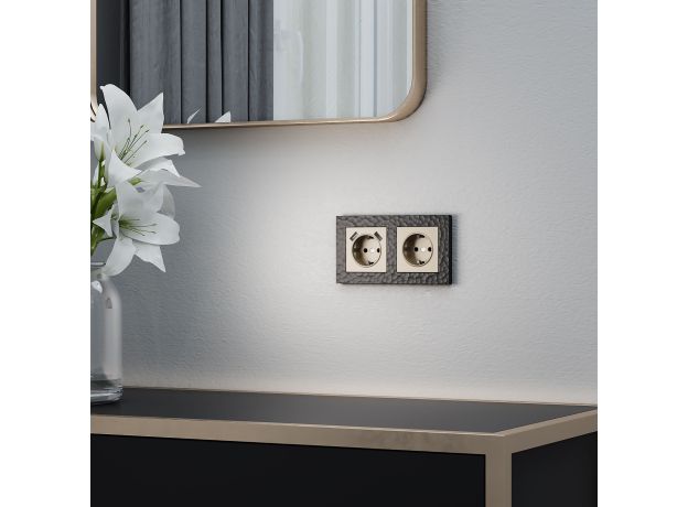 Накладка для USB розетки (шампань) W1179511