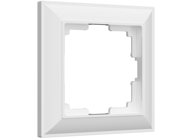 Рамка из пластика на 1 пост Fiore белый W0012201