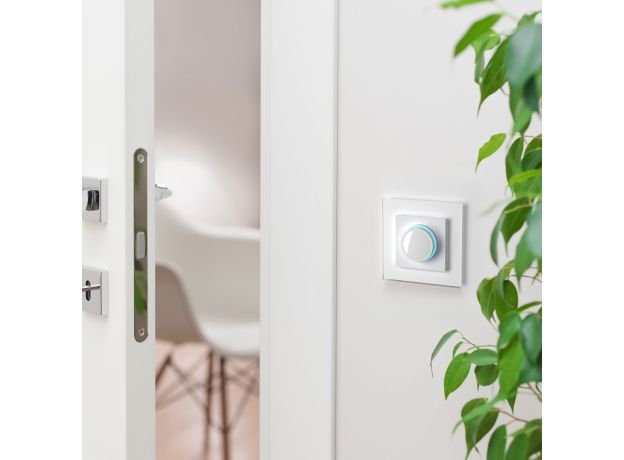 Рамка из стекла на 1 пост Favorit белый W0011101