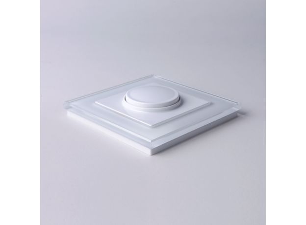 Рамка из стекла на 1 пост Favorit белый W0011101