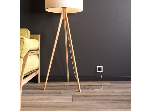 Рамка из стекла на 1 пост Favorit белый W0011101