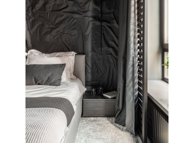 Рамка из поликарбоната на 3 поста Stark черный W0031808