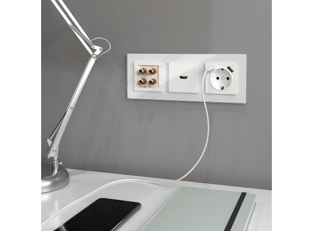 Розетка HDMI (белый) W1186001